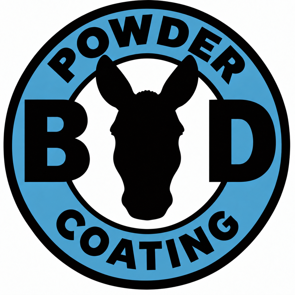 Big Donkey Powder Coating logo